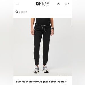 FIGS maternity scrub pants